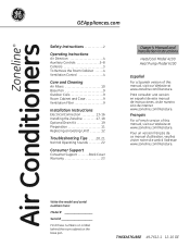 GE AZ61H09EAB Owners Manual