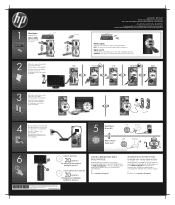 HP e9120f Setup Poster