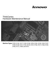 Lenovo ThinkCentre A61 Hardware Maintenance Manual