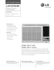 LG LW1210HR Specification