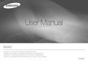 Samsung NV40 User Manual Ver.1.0 (Spanish)