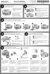 HP 410 HP Digital Copier printer 410 - (English) Setup Poster