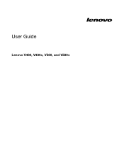 Lenovo V580c User Guide - Lenovo V480, V480c, V580, V580c