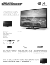 LG 60PA5500 Specifications - English