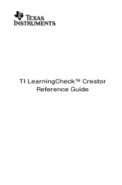 Texas Instruments TIPRESENTER Reference Guide
