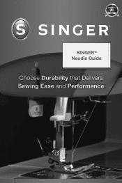 Singer HD0400S Heavy Duty Serger Needle Guide