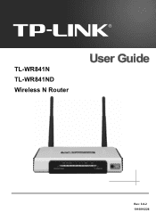 TP-Link TL-WR841ND User Guide