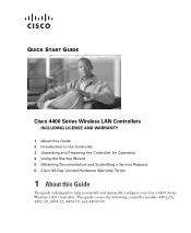 Cisco 4404 Quick Start Guide