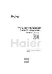 Haier L32A11-AK User Manual