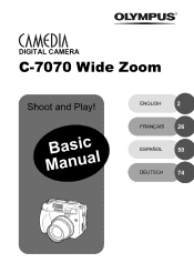 Olympus C-7070 Zoom C-7070 Basic Manual