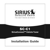 Audiovox SC-C1 Installation Guide