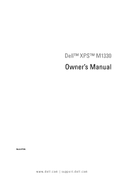 Dell XPS M1330 M1330 Owners Manual
