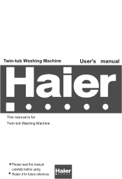 Haier HWM72-23BS User Manual