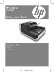 HP ScanJet Enterprise Flow N9120 HP Scanjet N9120 - Getting Started Guide
