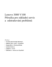 Lenovo V100 (Czech) Service and Troubleshooting Guide