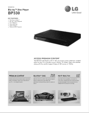 LG BP330 Specification - English