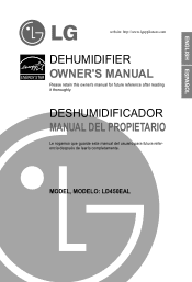 LG LD450EAL Owner's Manual