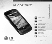 LG LS670 Purple Quick Start Guide - English