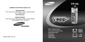 Samsung YP-55V User Manual (user Manual) (ver.1.0) (English)