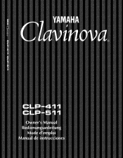 Yamaha CLP-511 Owner's Manual