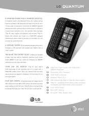 LG C900 Data Sheet