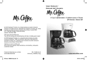 Mr. Coffee DRX5 User Manual