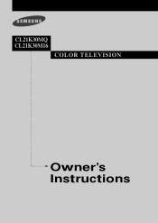 Samsung CL-21K30M1 User Manual (user Manual) (ver.1.0) (English)