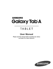 Samsung Galaxy Tab A with S-Pen User Manual