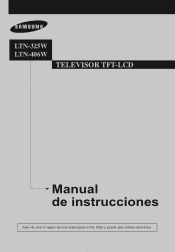 Samsung LTN406W User Manual (user Manual) (ver.1.0) (Spanish)