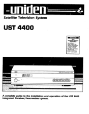 Uniden UST4400 English Owners Manual