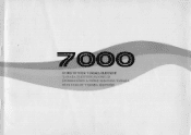 Yamaha 7000 Owner's Manual (image)