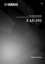 Yamaha YAS-101 Owners Manual