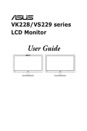 Asus VS229HA VK228_VS229 Series User Guide for English Edition