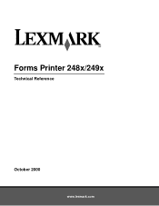 Lexmark Forms Printer 2490 Technical Reference