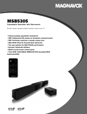 Magnavox MSB5305 Leaflet - English