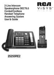 RCA 25255RE2 User Guide