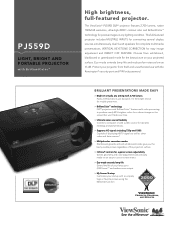 ViewSonic PJ559D Brochure