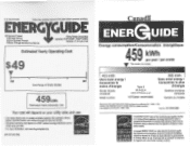 Viking VCFF236SS Energy Guide