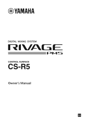Yamaha CS-R5 CS-R5 Owners Manual [English]