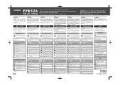 Yamaha FPDS2A Owner's Manual
