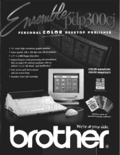 Brother International PDP300CJ Product Brochure - English
