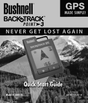 Bushnell Backtrack 3 Owner's Manual