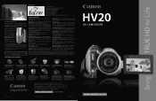 Canon VIXIA HV20 HV20 Brochure