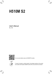 Gigabyte H510M S2 User Manual