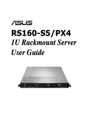 Asus RS160-E4 User Guide