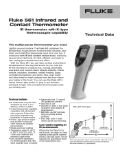 Fluke 561 Fluke 561 Infrared and Contact Thermometer Datasheet