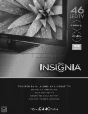 Insignia NS-46E440NA14 Information Brochure (English)