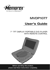 Memorex MVDP1077 User Guide