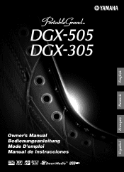 Yamaha 305 DGX505/305 Spanish Owners Manual
