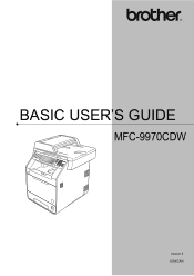 Brother International MFC-9970CDW Users Manual - English